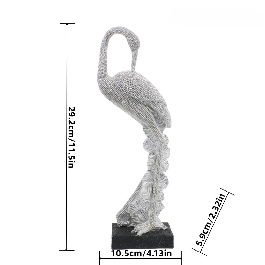 Europäischer Stil Kran Ornamente Wohnzimmer Heimdekorationen Cartoon Modern Leichter Luxus Hochwertiges Harz Geschenke