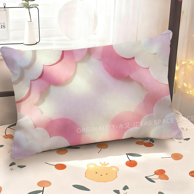 Abstract Floral Pattern Pillowcase Suitable For Sofa Bedroom Car Pillow Cover Cushion Rectangular Back Cushion