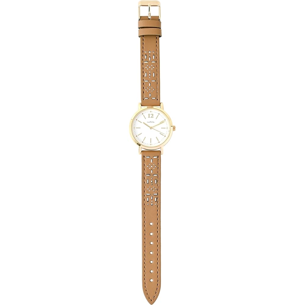 Fieldwork Women's Analog Watch Brown 14mm Breathable Design Casual Fashion Accessory