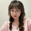 Simple Women Anti-blue Glasses Metal Frame Polygonal Eyeglasses Fashion Female Glasses