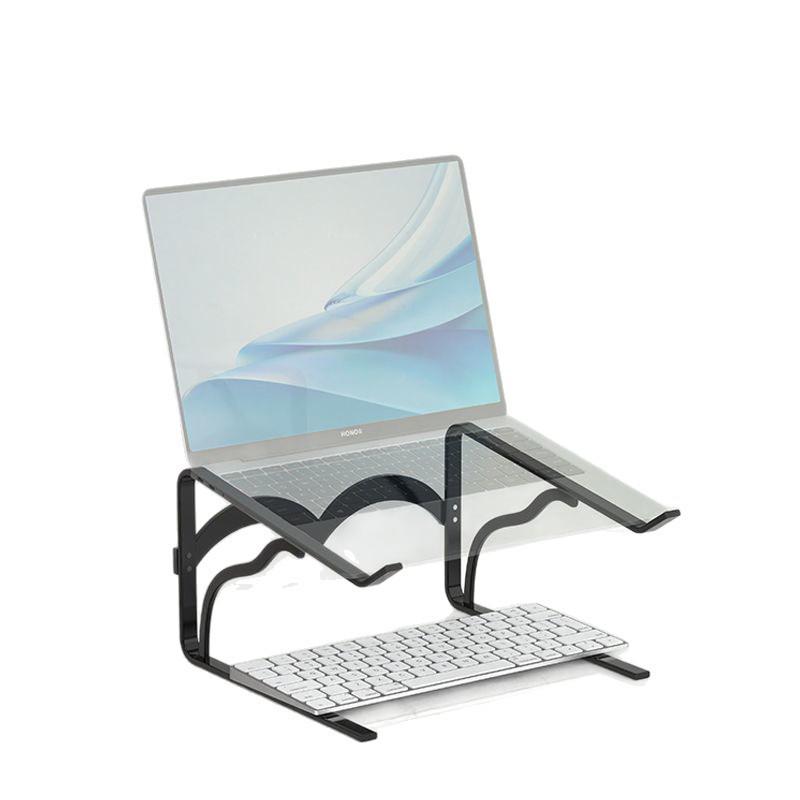 Aluminum Alloy Desktop Laptop Stand with Suspended Cooling Design