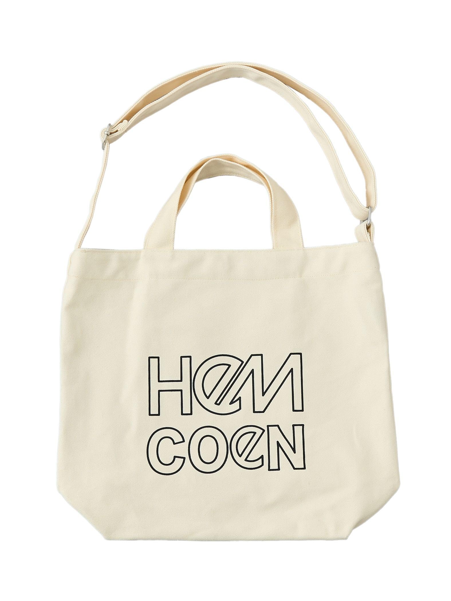 

Сумка-тоут HeM Custom 2WAY с логотипом 75816470134 0300 СКИДКА БЕСПЛАТНО [Cohen] БЕЛАЯ(03)