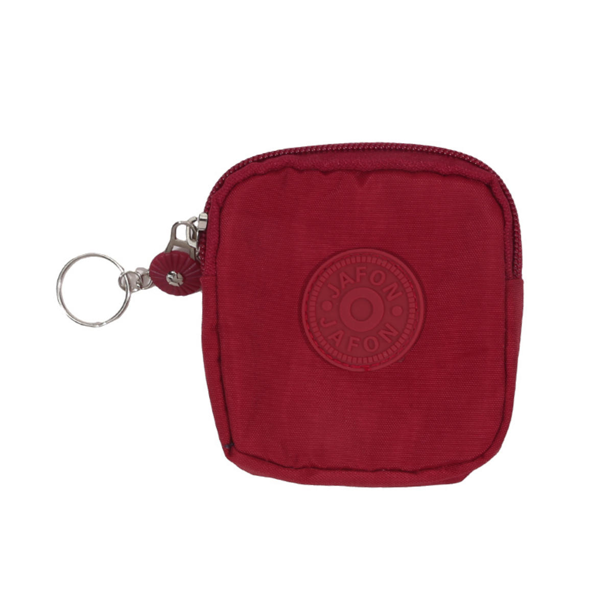 

Мини нейлоновые водонепроницаемые кошельки для монет, кошельки-ключницы, портативные квадратные маленькие держатели для карт, кошельки на молнии для мелочи, сумки для карт, сумки для наушников one size красный