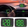 GPS Speedometer Auto HUD Gauge Digital Display Real-Time Windshield GPS Speedometer for Dashboard Offroad Vehicle Taxi Racing