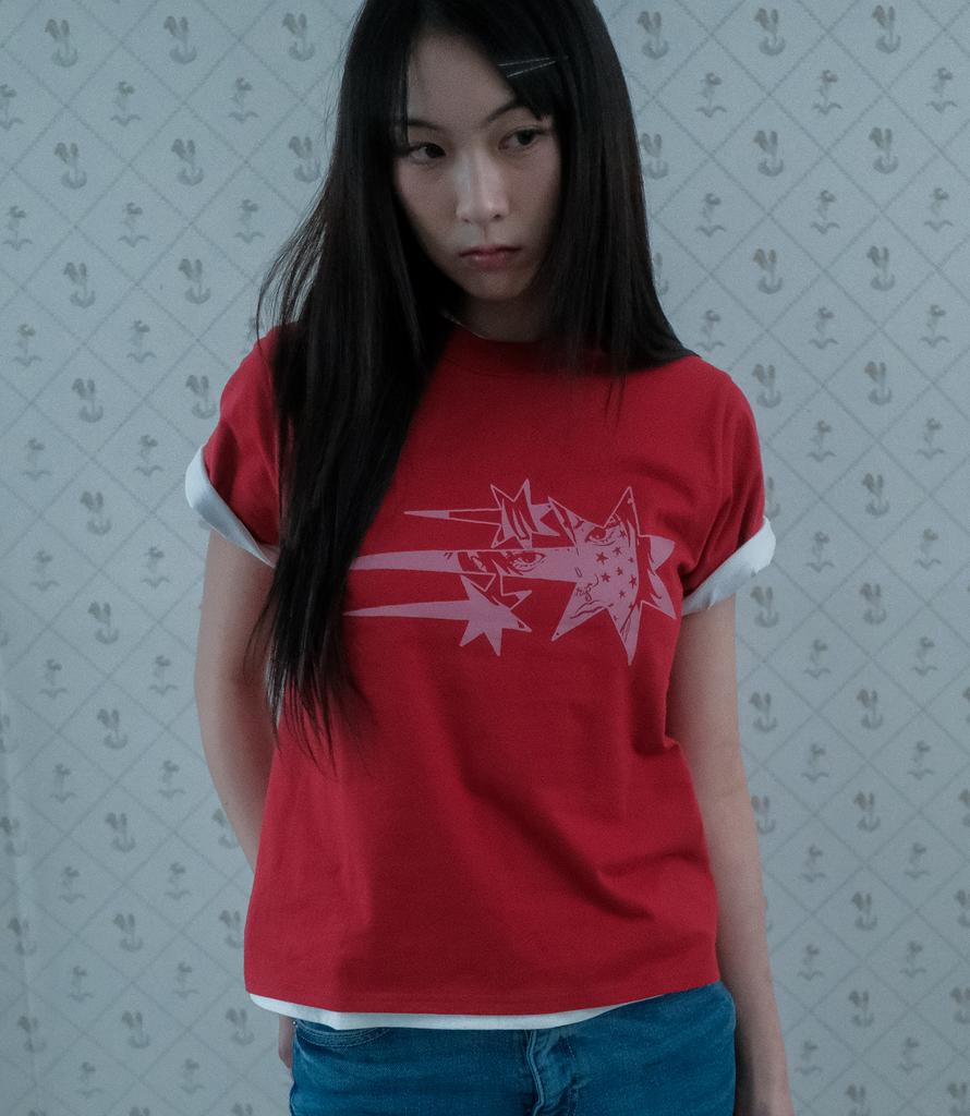 NICEGHOSTCLUB Anime Star Tee_Red(Ng2Emft580A)