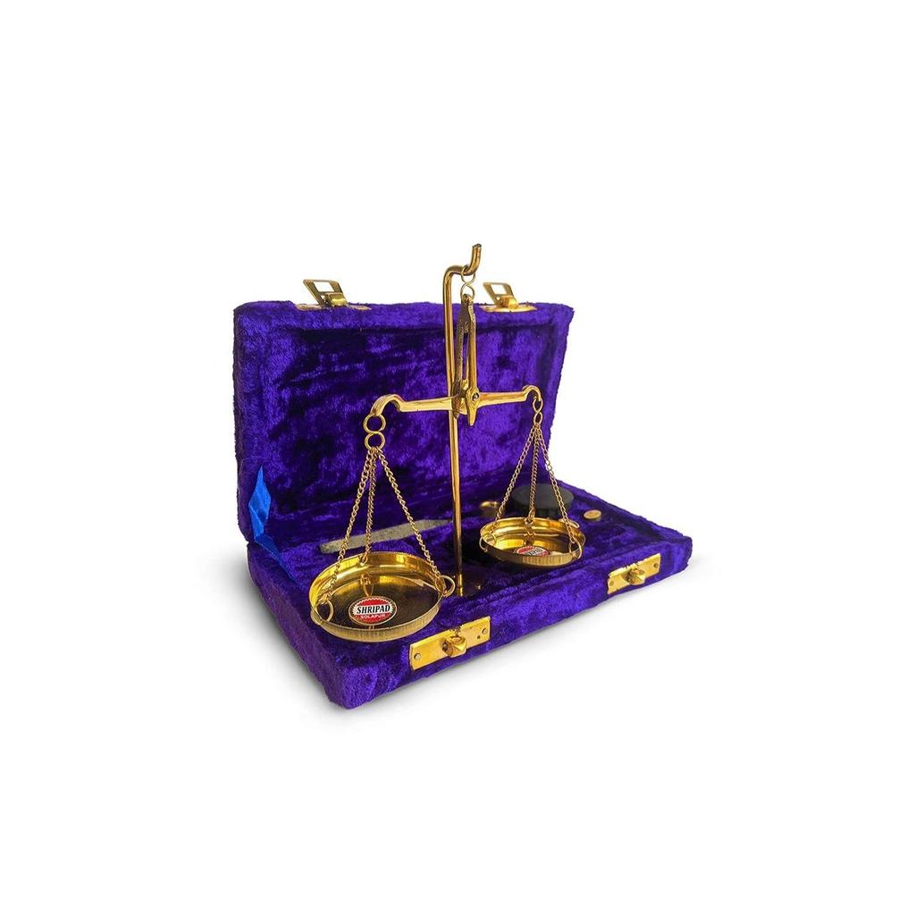 Miniature Brass Weight Scale (Toy).