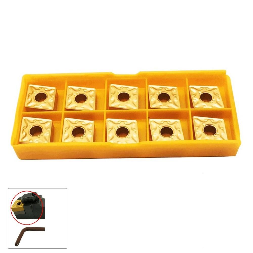 Cemented Carbide CNC Carbide Inserts Carbide 10pcs 80°