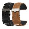 For Bell&Ross Watch Strap BR Men's Watch Belt BR01 BR03 Leather Watchband Bracelet Bell Ross 35X24mm Convex Interface for Men