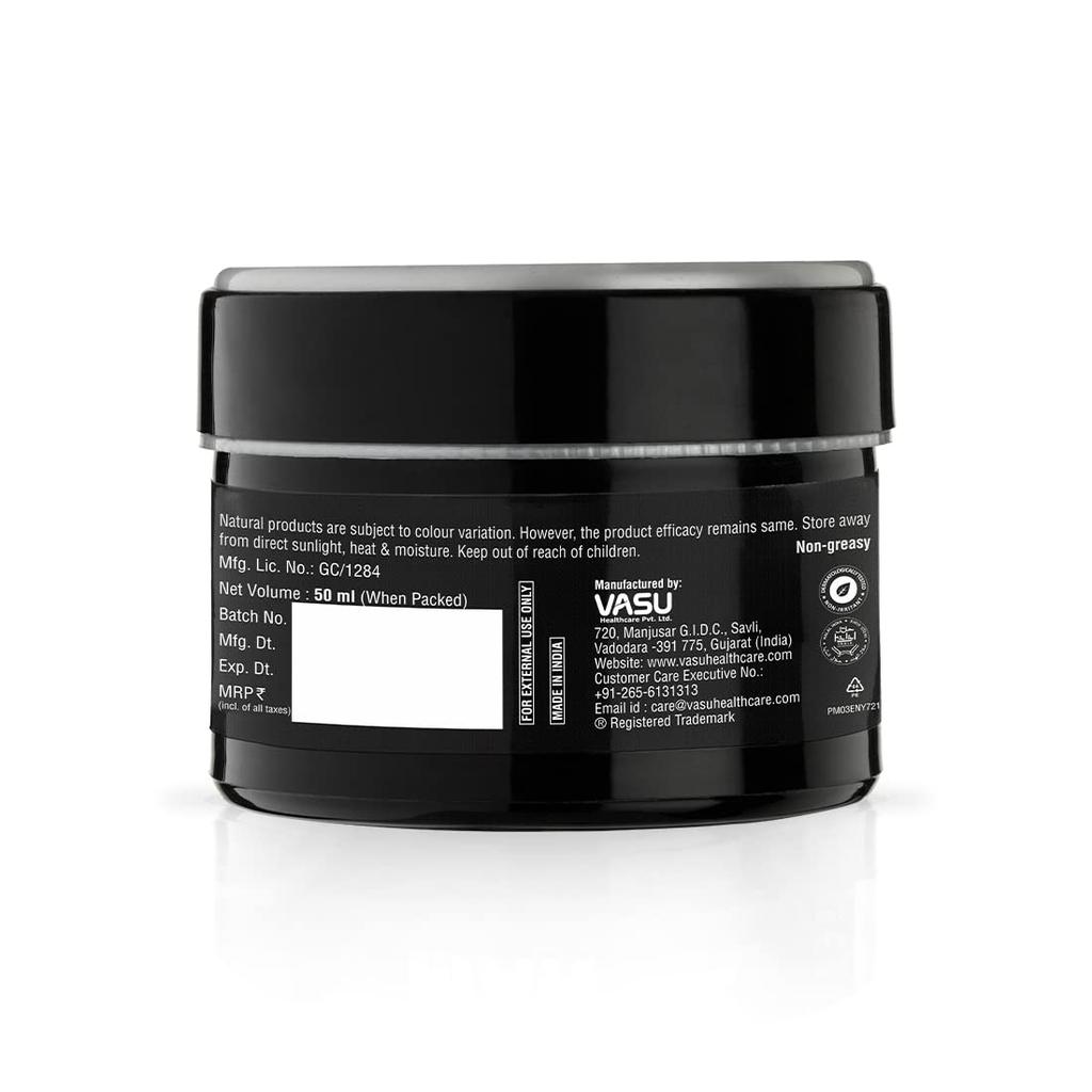 Vasu Greeko Man Beard Styling Cream For Men Softening Moisturizing Nourishing Beard Care With Shea Butter 50 Ml