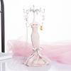 Stylish Jewelry Doll Model Shaped Stand Modern Doll Model Display Shelves Convenient Jewelry Storage Organizer Rack