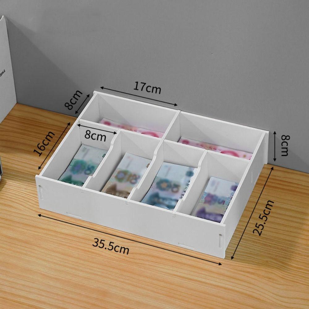 Plastic Organizing shelf drawer Change box Durable Collection box