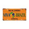Retro Car 2D Metal Sign, Aluminum Wall Decor 15x30cm