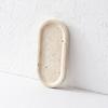 Natural Marble Soap Dispenser Tray Hotel Bathroom Vanity Organizer Modern Minimalist Decorative Serving Dish
