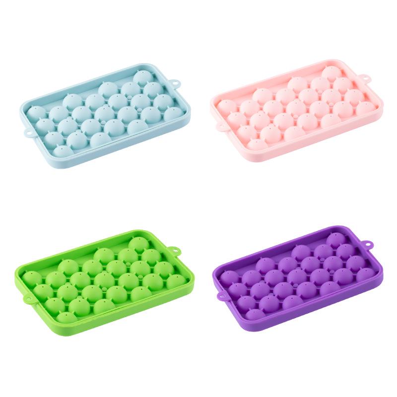 Silicone 25-Hole Ice Ball Mold for Summer Cocktails