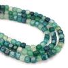Natural Stone Square Cube Agates Beads Charm Loose Spacer Beads 6-8mm Jewelry Making Accessories Beadwork DIY Necklace Bracelets