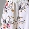 Fashion Womens Plus Size Floral Print Cold Blouse Camis Casual Shoulder Tops For Summer