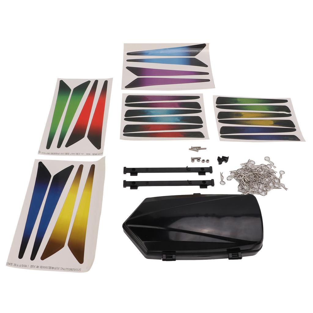 Upgrade RC Car Roof Trunk Luggage Suitcase with RC Car Shell Buckle for 110 18 RC Car