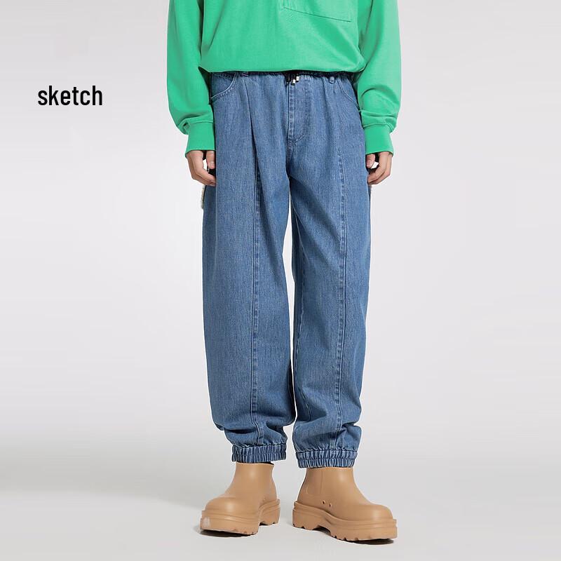 

CROQUIS Мужские джинсы из денима свободного кроя, зима 2023 S