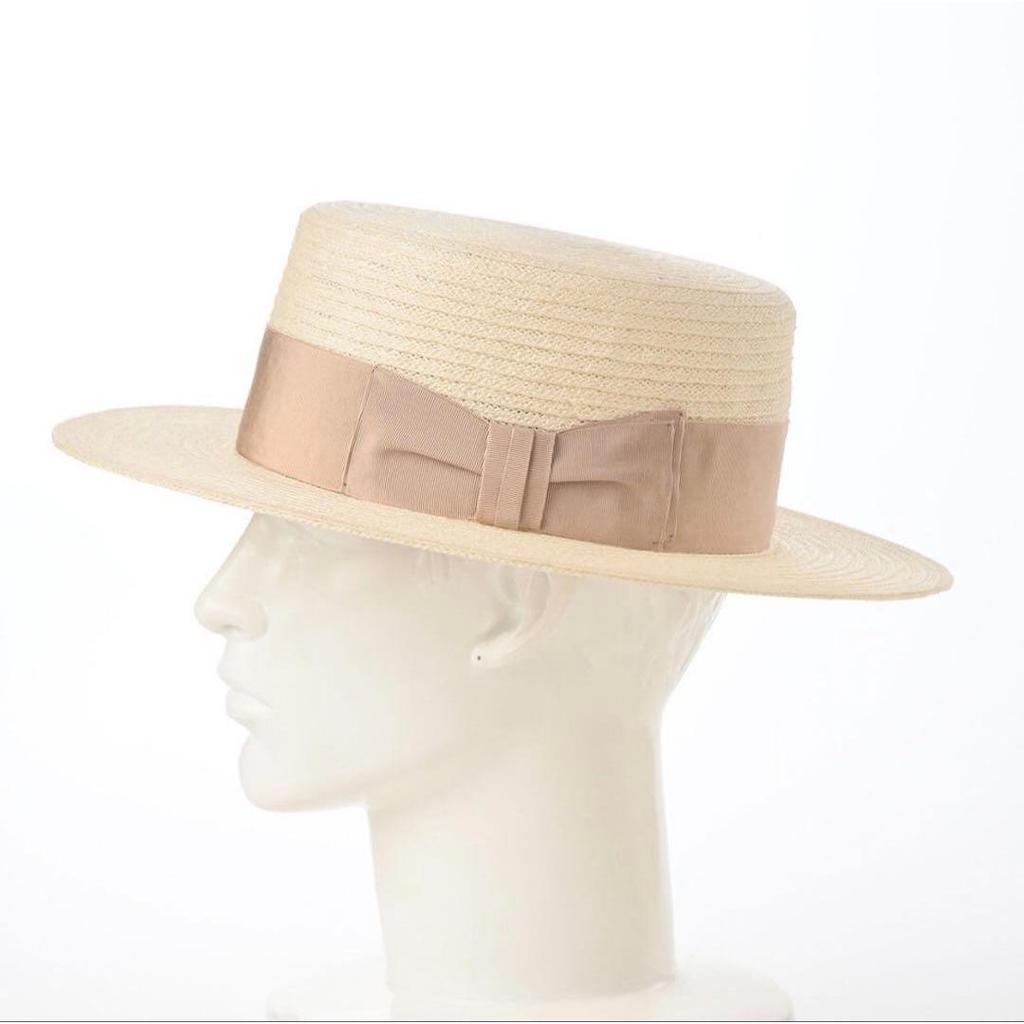 Used Stetson Stetson boater hat straw hat