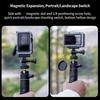 MultiFunctional Expansion Frame for Action 6 Cameras Frame Support Horizontal Vertical Shoot Quick Release Mechanism