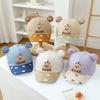 Children's Cute Cartoon Little Bear Baseball Cap - Stylish and Versatile for Boys and Girls, Spring/Autumn