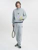 CLEVER FIELD Grand Elastic Sweat Jogger Pants_Gray
