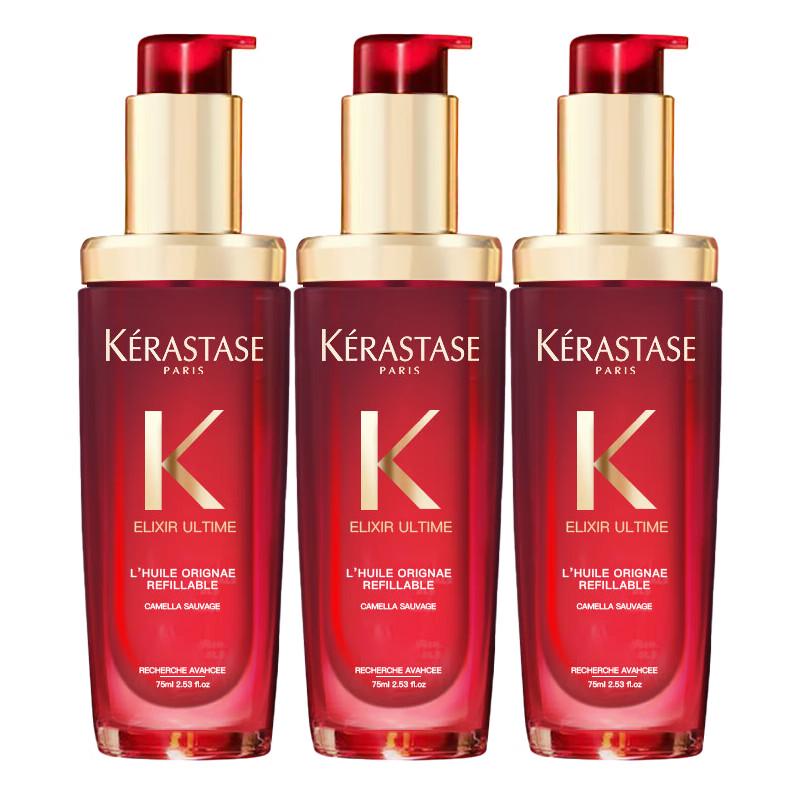 

Kérastase Elixir Ultime Camellia Hair Oil Triple Pack