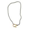 Stainless Steel Carabiner Clasp Necklace Sturdy Versatile Fashion Accessory for Daily Wear and Travel Stylish Outfits