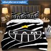 3PCS Love For Atlético  Printed Soft Bedding Set,Including 1pc Duvet Cover And 2pcs Pillowcases Perfect for Bedroom, Dormitory, Fan Gift