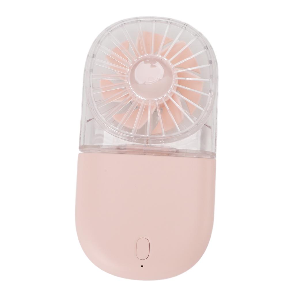 Faltbarer Handventilator 5 Windgeschwindigkeiten Geräuscharm Multifunktional Tragbarer Handventilator für Reisen