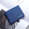 Mens Canvas Wallet Slim Minimalist Multi-Card Holder Driver License Compartment Student Casual Purse