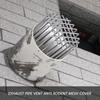 Stainless Steel Roof Floor Drain Round Rooftop Rain Pipe Cap  Drainage Plumbing Fitting