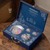 Gilded Silver Kung Fu Tea Set - Luxury Teapot Gift Box for Housewarming or Gifts To Elders and Leaders