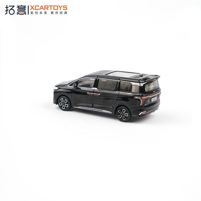 Tuoyi 1:64 Hongqi HQ9 second-generation MPV commercial vehicle alloy car model collection ornament toy car boy