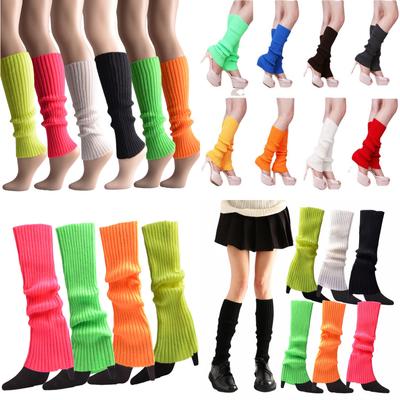 Korean Japanese Style Fashion Leg Warmer Cosplay Girls Autumn And Winter Long Thigh High Boot Loose Socks Set