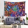 Huichol Traum-Wandteppich Dekor Kunst Ästhetische Wandteppiche für Wohnzimmer Schlafzimmer Zuhause Wandtuch Wandbehang