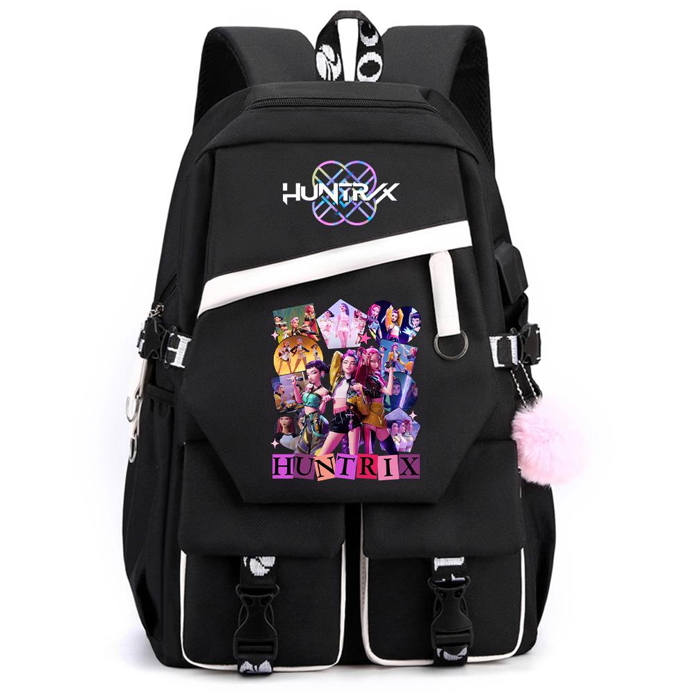Anime Printed Large Capacity Backpack for Teenger Student Girl Boy Schoolbag Bookbag Women Waterproof Travel Bag Gift