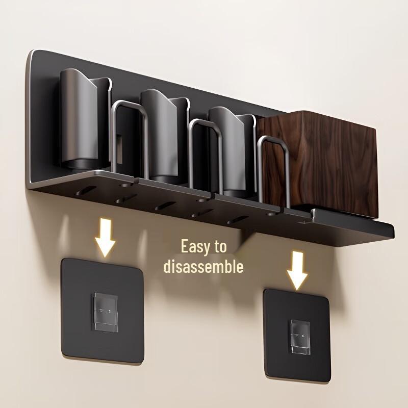 Alliance Wall-Mounted Toothbrush Holder with Cups