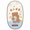 Cartoon E-bike Foldable Seat Cushion Water-proof Heat Shield Cushion  Motorcycle Use