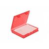 Étui De Protection - DELOCK - 2.5" - Rouge - Ouverture SATA - Transport HDD/SSD