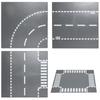 Non-Toxic Classic Building Blocks Base Plate City Street View Traffic Road Figures Construction Toys Bricks Plastic Parts Base Plate Gifts