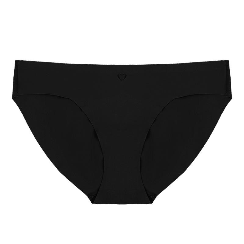 Damskie Majtki Trójkątne Plus Size, Wiosna i Lato, Seksowne, Oddychające, Jedwab Lodowy, Wysoka Bawełna Wiosenna, Krocze Bez Oznakowania, Niski Stan