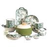 Hanton Rose Manor Zestaw obiadowy 37-elementowy z porcelany kostnej