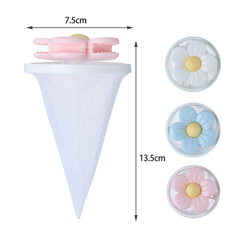 Washing Machine Hair Catcher Pet Hair Removal Floating Clothes Collector Filter Mesh Dirty Fiber Laundry Bag Cleaning Tools 2025