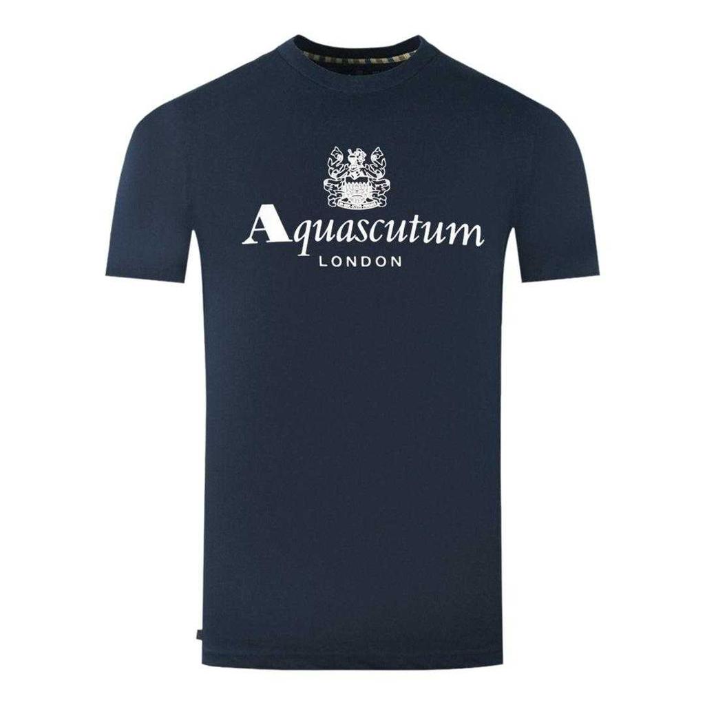 Aquascutum Mens London Aldis Logo T-Shirt