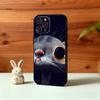 Cute Little A-Animals Phone Case For iPhone 16 15 14 13 12 11 Pro Max Plus,5G Soft Black Case