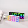 LED Large Display Bedside Alarm Clock - Simple, Stylish, Colorful Screen