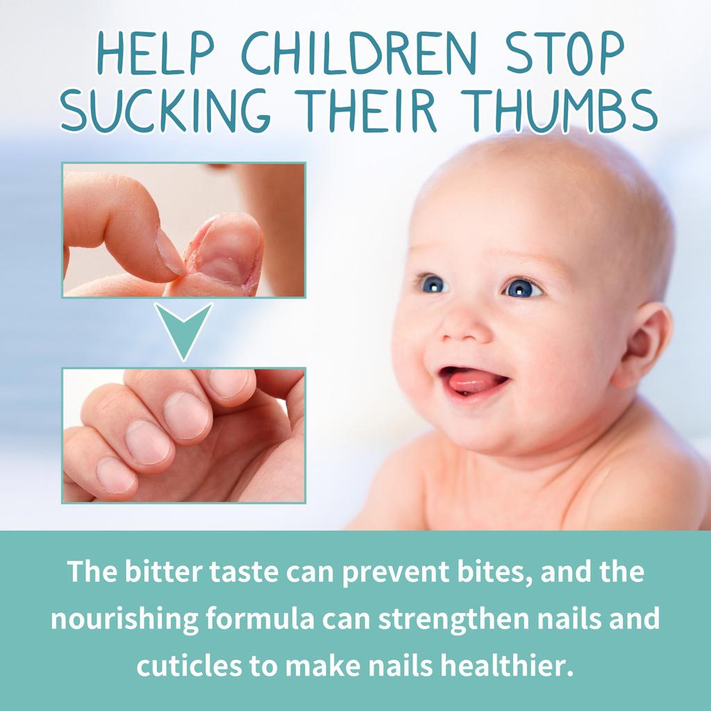 Wiieey Odpuzovač hořké chuti pro děti 10ml Účinný roztok proti kousání prstů