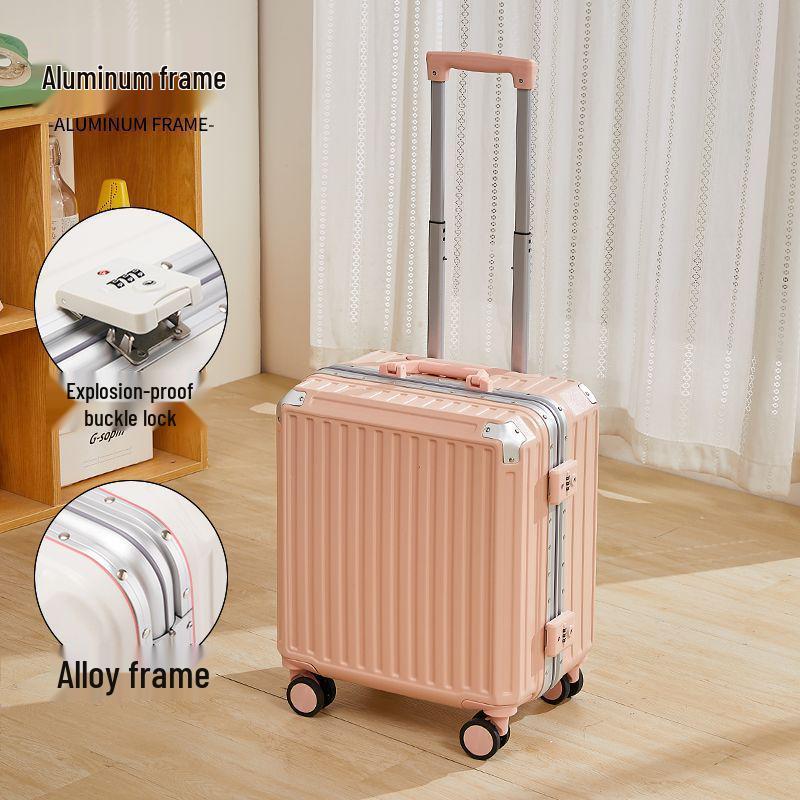 18-calowy bagaż podręczny do noszenia poziomo: Wytrzymała, Solidna Uniwersalna Walizka na Kółkach dla Małych Dzieci