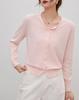 Round Neck Long Sleeve Knit Cardigan - Women's Versatile Solid Color Sweater for Spring and Autumn